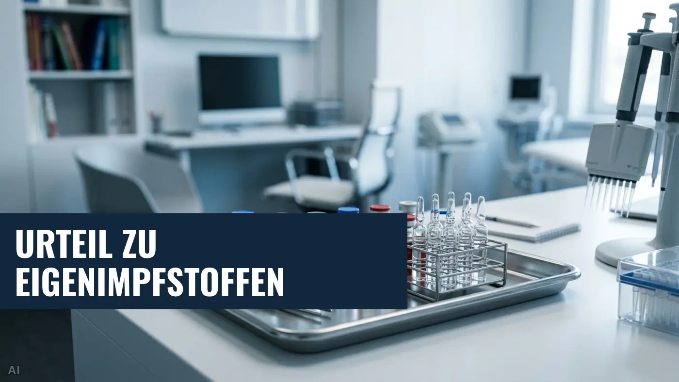 Urteil: Ärzte dürfen Corona-Impfstoffe nicht selbst herstellen