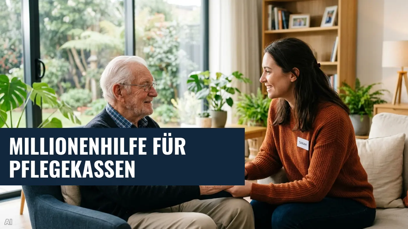 Pflegekassen vor Finanznot: Bund gewährt 700-Millionen-Kredit