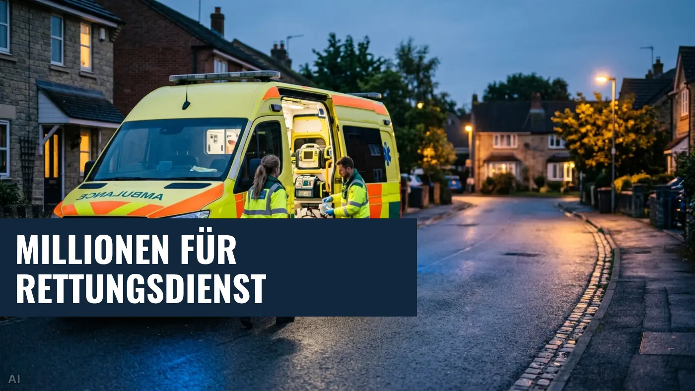 Rettungsdienst in Brandenburg: 20 Millionen Euro extra für Fehlfahrten