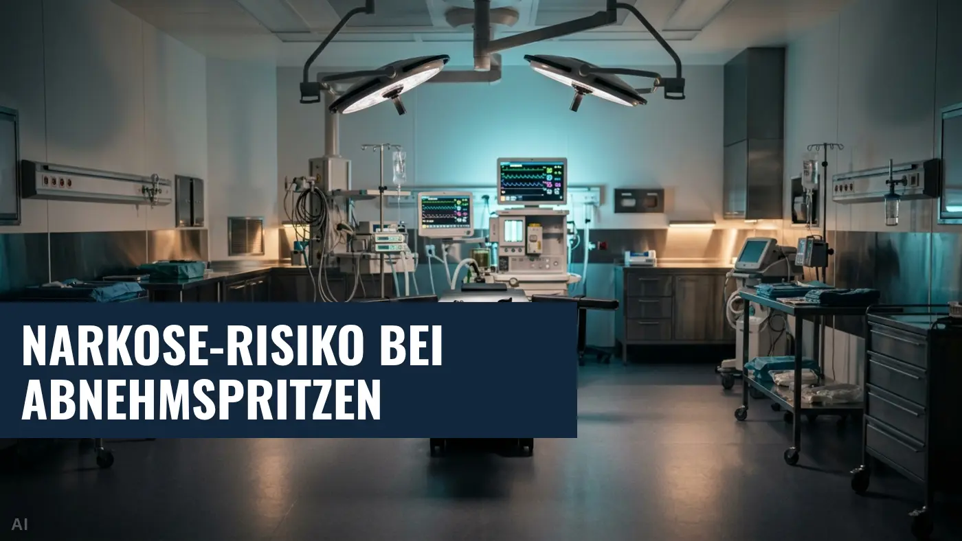 Abnehmspritzen & Narkose: Erhöhtes Risiko für Mageninhalt-Aspiration