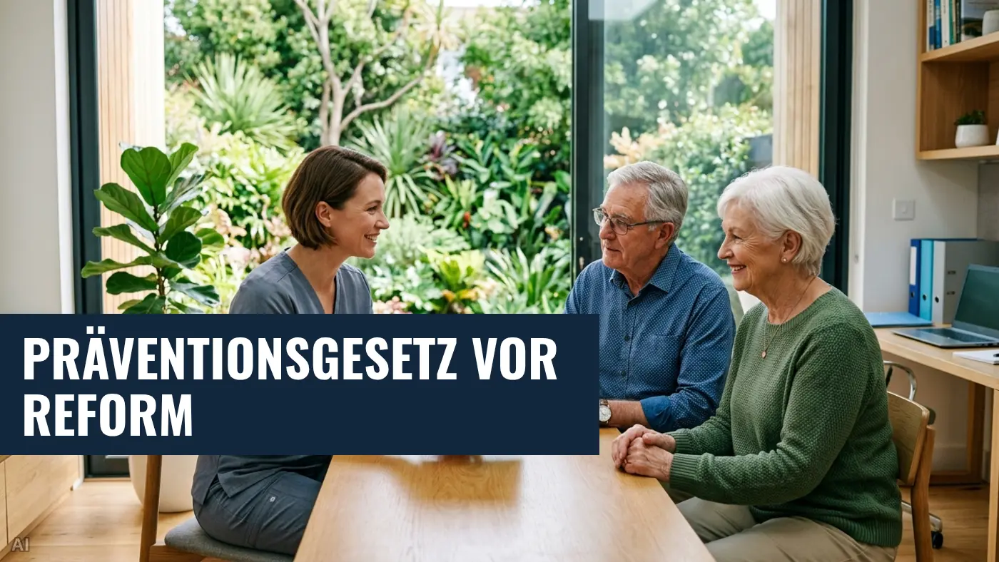 Neues Präventionsgesetz: BMG plant Reform für Anfang 2027