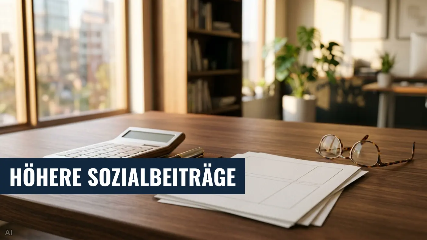 Höhere Sozialabgaben: Kranken- und Rentenbeiträge steigen für Besserverdiener