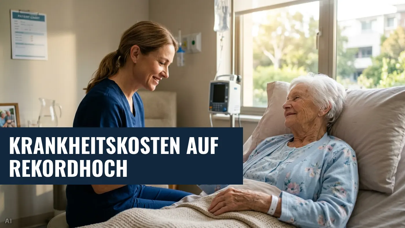 Krankheitskosten 2024: Neuer Rekord bei 528,5 Milliarden Euro