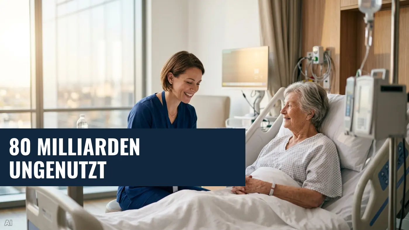 McKinsey-Studie: 80 Milliarden Euro Potenzial im Gesundheitswesen