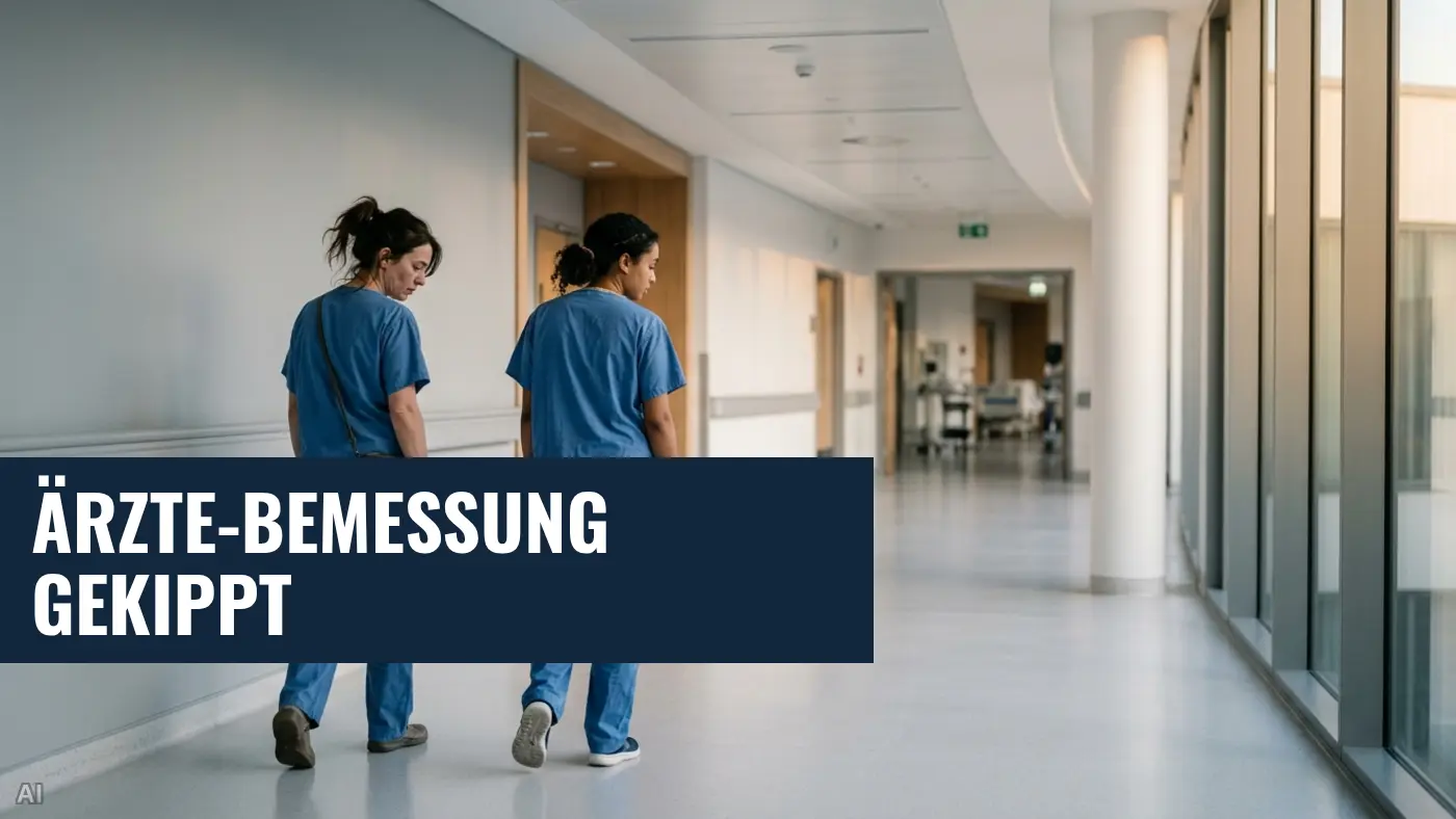 Krankenhäuser: Keine Pflicht zur ärztlichen Personalbemessung