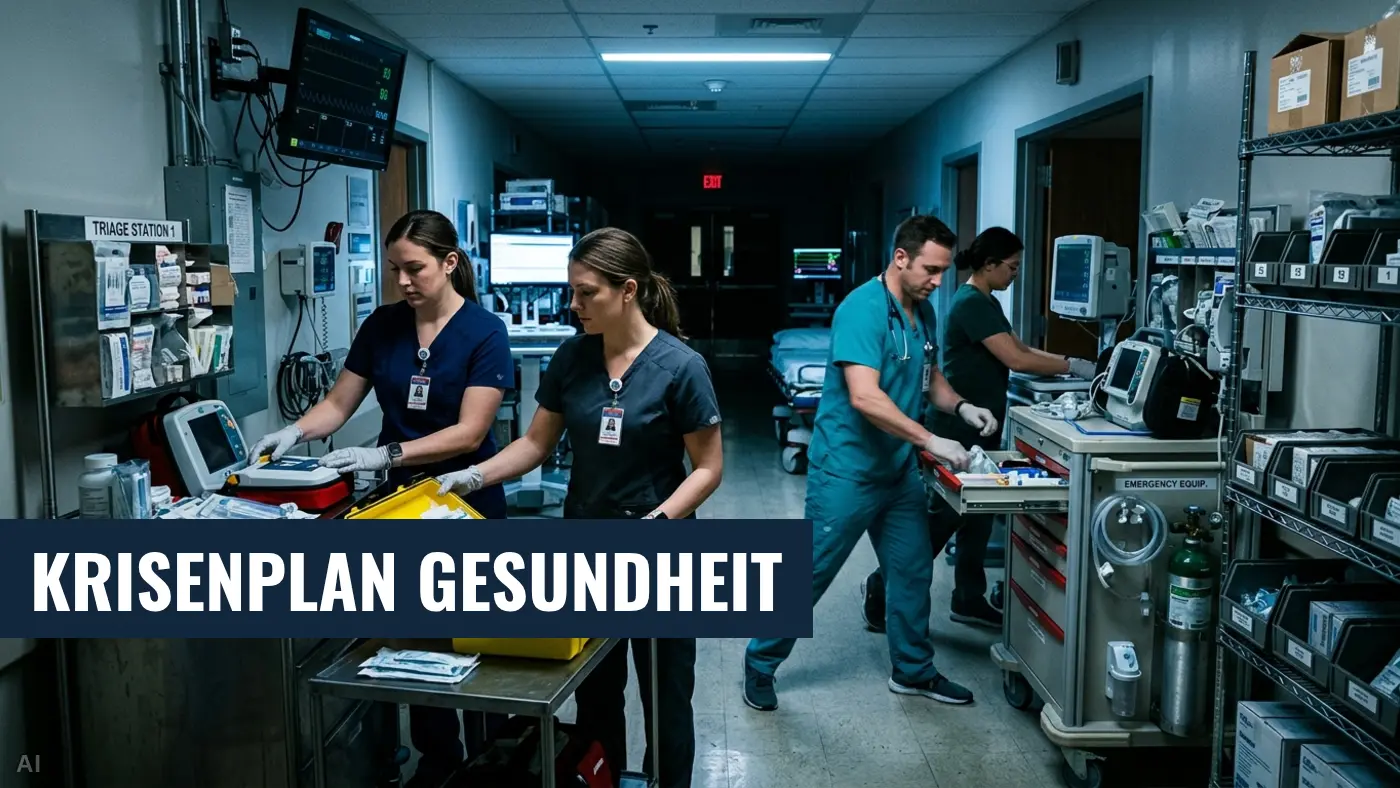 Gesundheitssystem vor Aufrüstung: Dringende Krisenvorsorge für Kliniken und Pflege