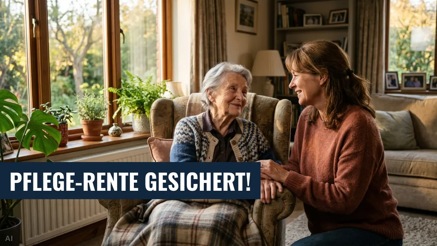 Pflegezeit und Rente: Schutz für pflegende Angehörige bleibt bestehen