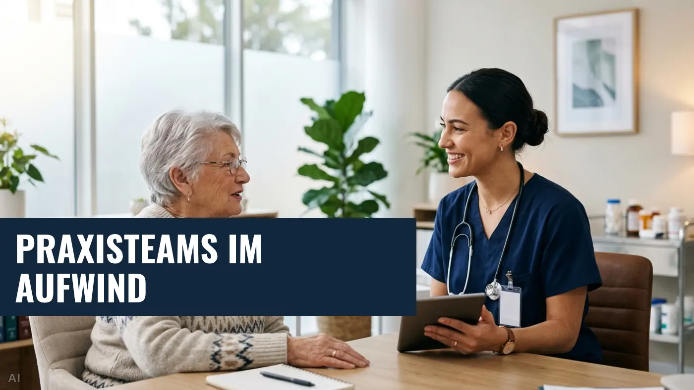 AOK-Studie: Interprofessionelle Teams entlasten Hausarztpraxen