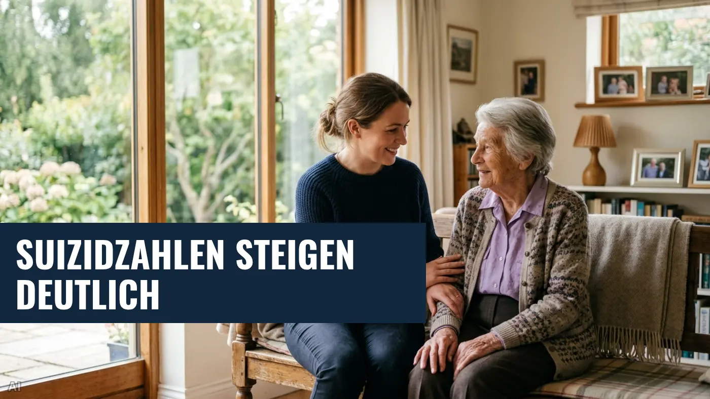 Suizidzahlen steigen deutlich an: Neue Daten des Statistischen Bundesamtes