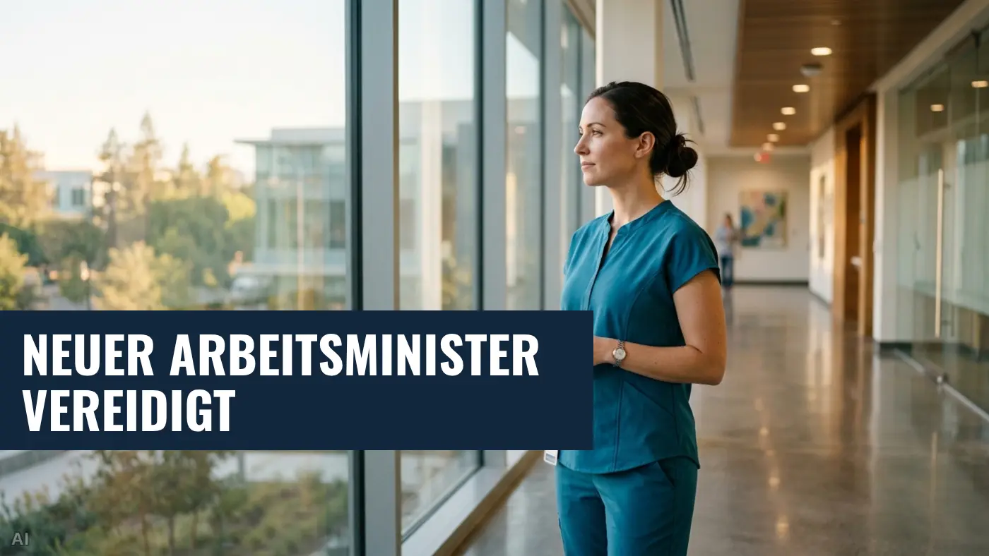 Neuer Arbeitsminister vereidigt: Was Schweitzer für die Pflege bedeutet