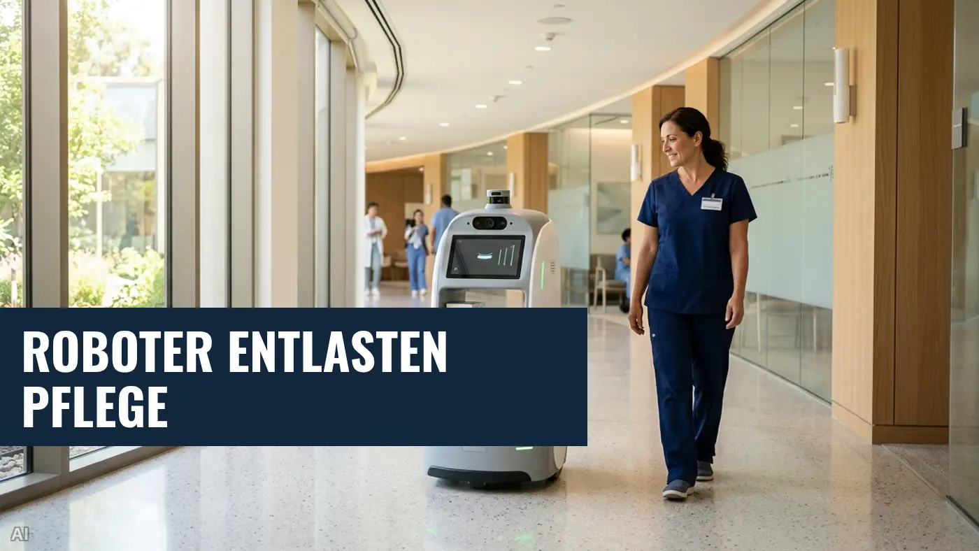 Roboter im Krankenhaus: Wie moderne Servicerobotik die Pflege entlastet