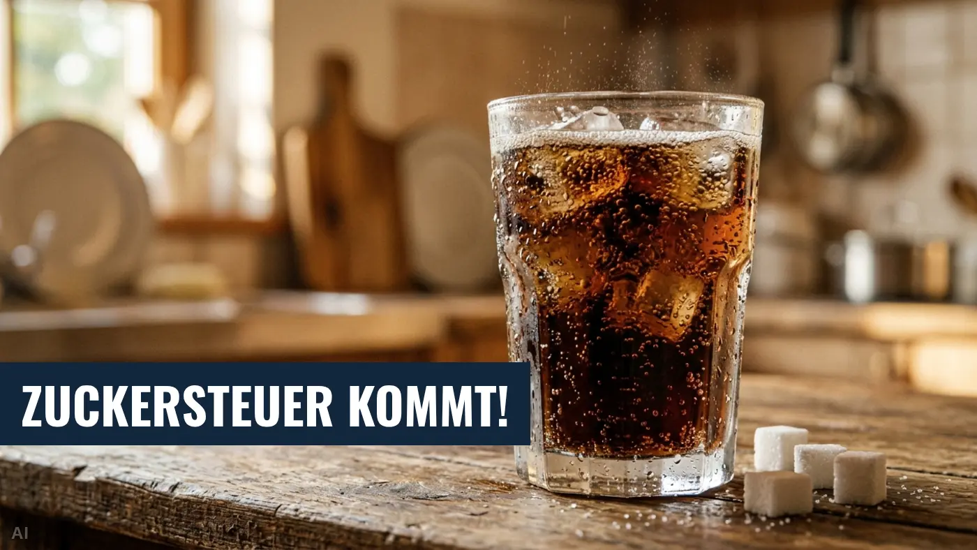 Bundeskabinett bringt Zuckersteuer auf den Weg: Höhere Preise für Softdrinks