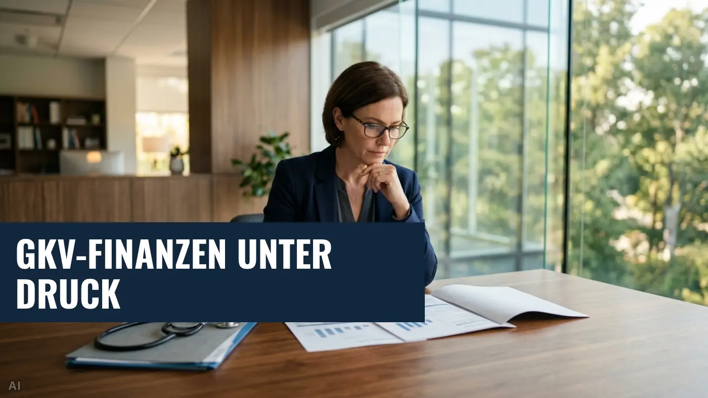 GKV-Finanzen stabilisieren: Krankenkassen fordern Ausgabenbremse