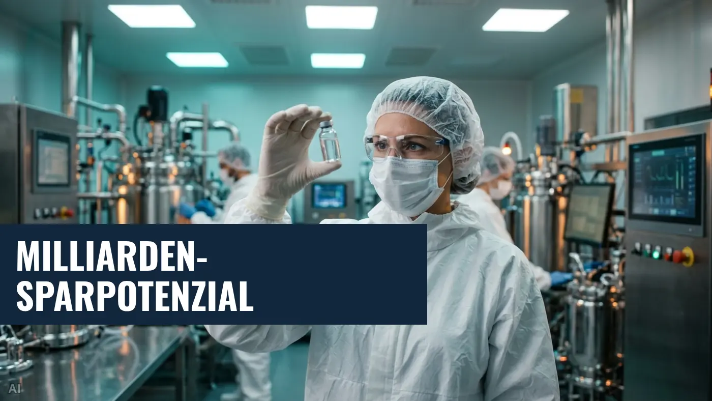 Biosimilars: Bis zu 41 Milliarden Euro Einsparung für die GKV