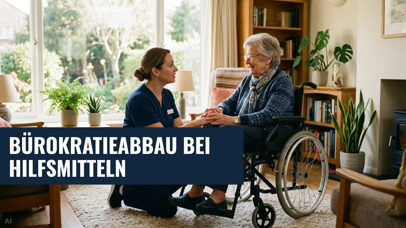 Hilfsmittelversorgung: BVMed und eurocom fordern Bürokratieabbau | PflegeHelfer24