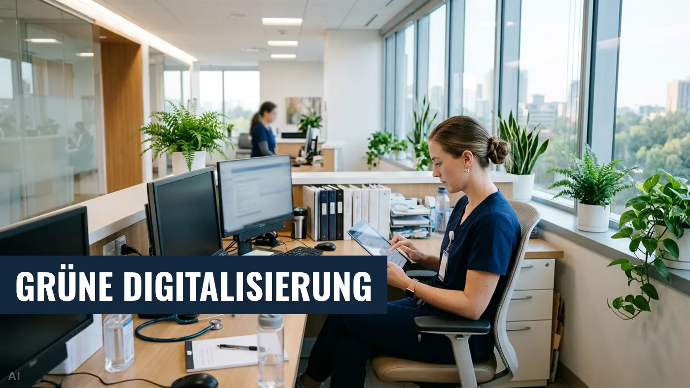 Nachhaltige Digitalisierung im Gesundheitswesen: BKK-Studie fordert Umdenken