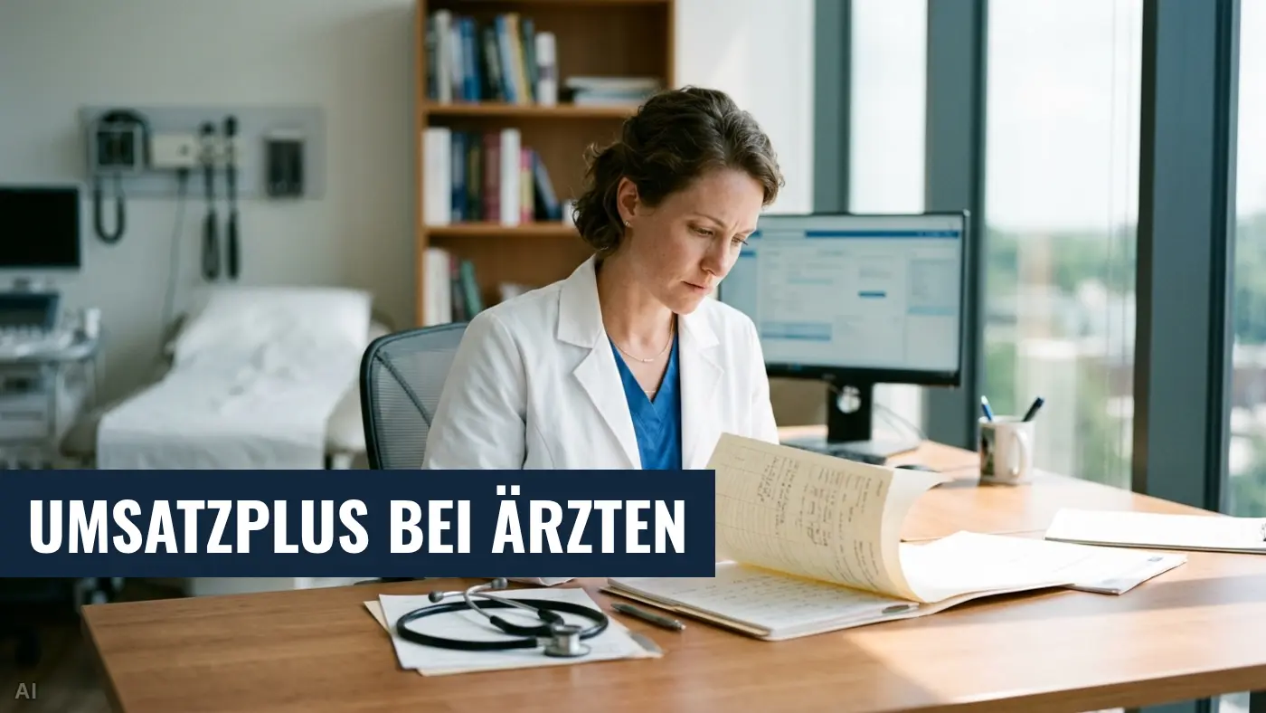 Ärztehonorare steigen: KBV meldet leichtes Plus im dritten Quartal