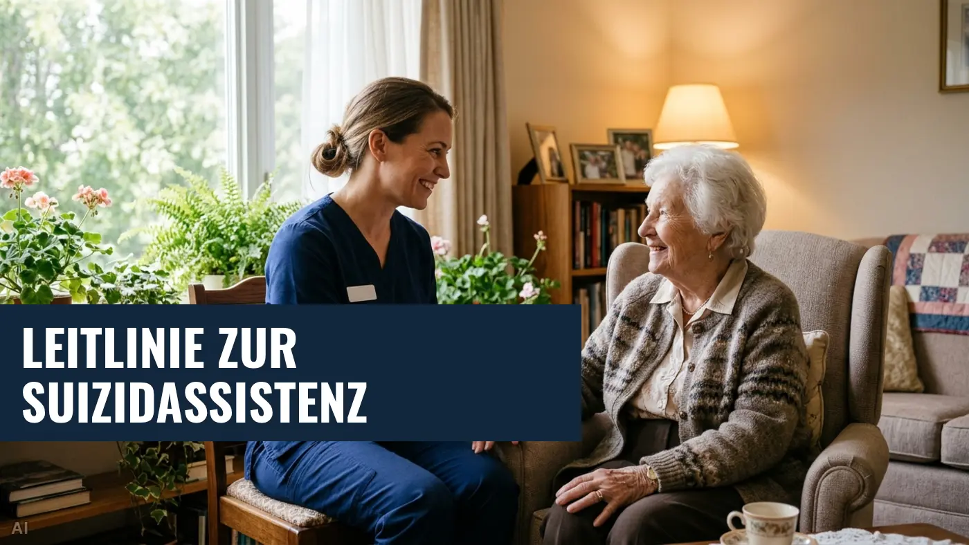 Suizidassistenz: Neue Leitlinie gibt Pflege und Ärzten Orientierung