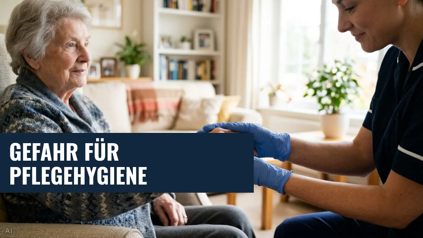 Pflegeneuordnungsgesetz: BVMed warnt vor Hygiene-Lücken zu Hause