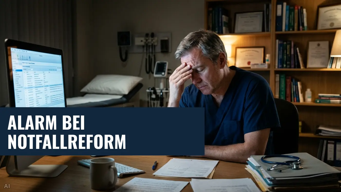 Notfallreform: Hausärzte schlagen Alarm wegen Personalmangel
