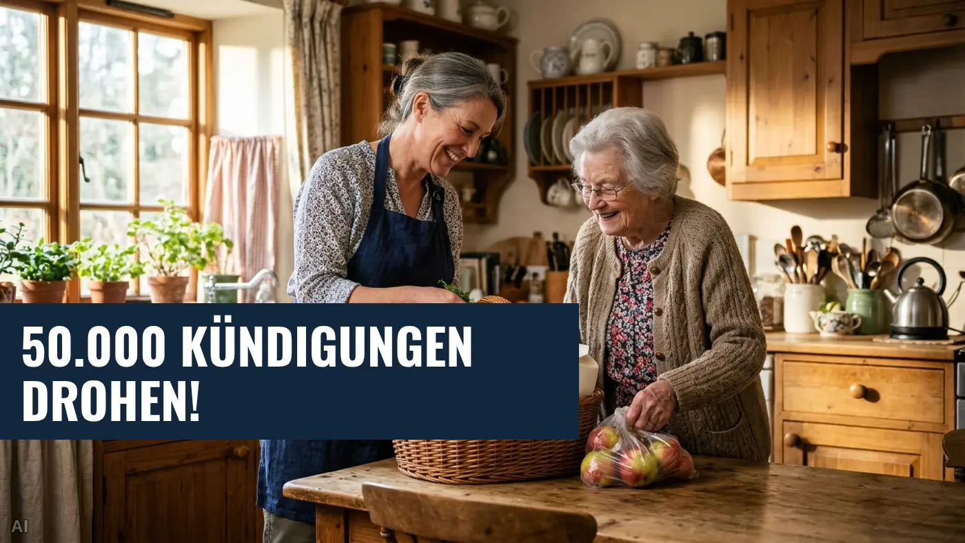 Pflegereform: Verband warnt vor 50.000 Kündigungen bei Pflegediensten