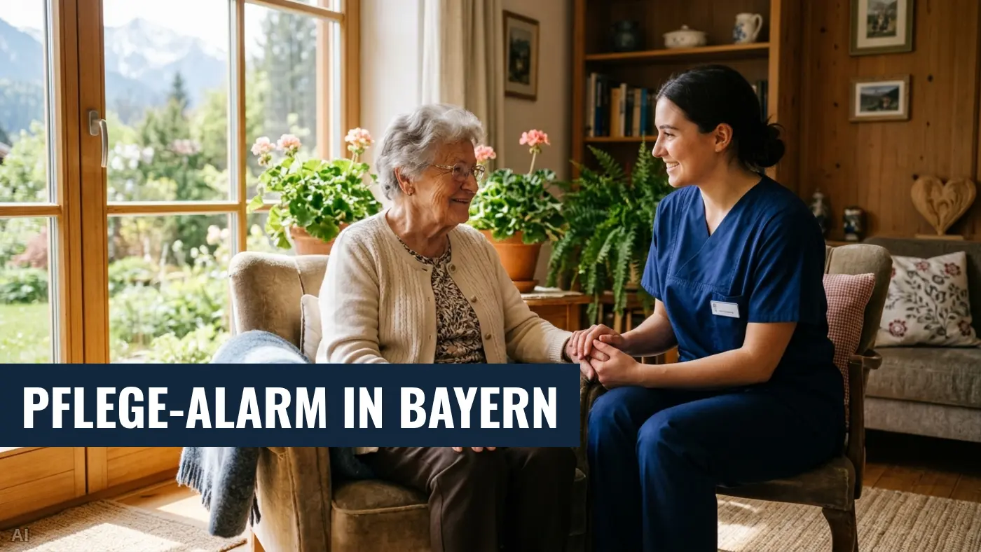 Pflegekrise: Bis 2050 fast eine Million Pflegebedürftige in Bayern