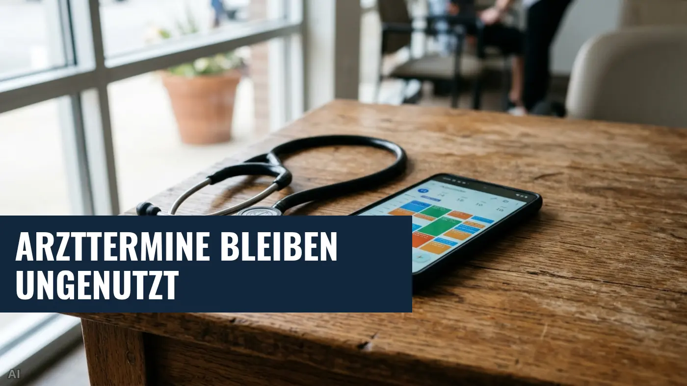 116117-Terminservice: Über 40 Prozent der Arzttermine bleiben ungenutzt