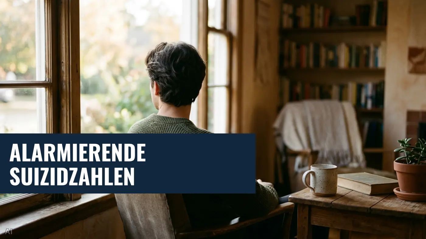 Todesursachenstatistik: Deutlicher Anstieg der Suizidfälle in Deutschland