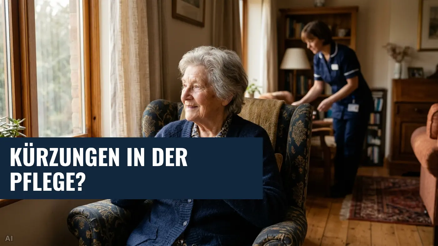 Pflegeversicherung: Sparkurs und Leistungskürzungen drohen