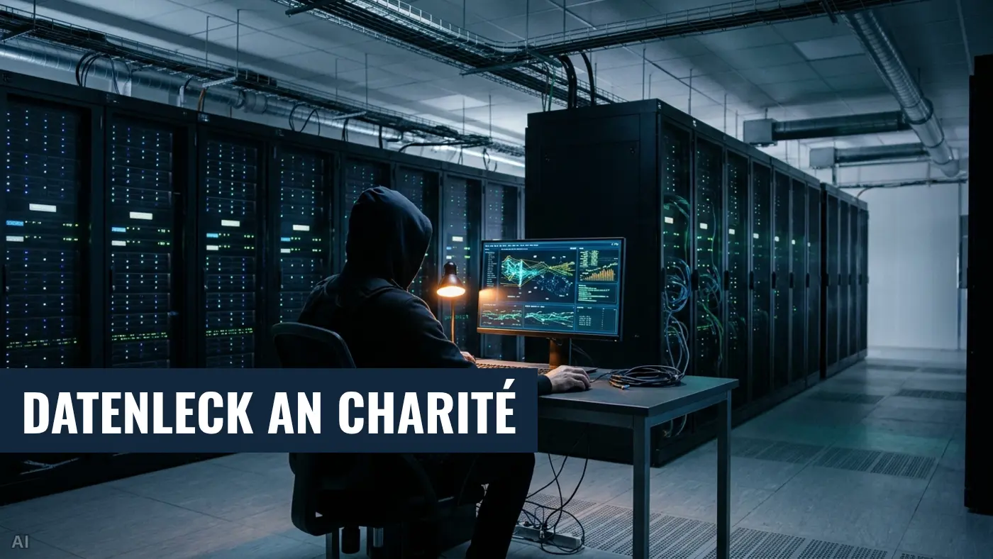 Cyberangriff auf Charité Berlin: Tausende Kontaktdaten abgeflossen