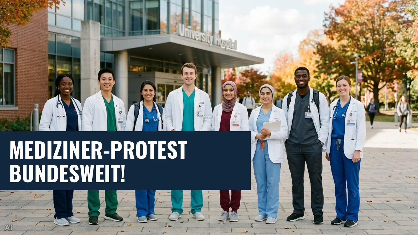 Medizinstudium vor dem Kollaps: Proteste für moderne Ausbildung