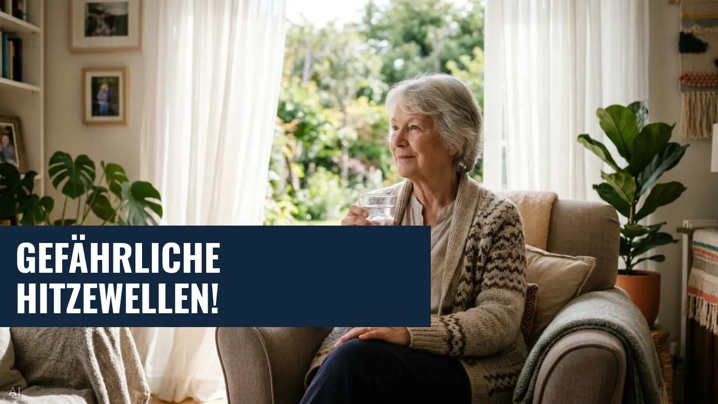 Hitze belastet Senioren: Neue Studie warnt vor Spätfolgen