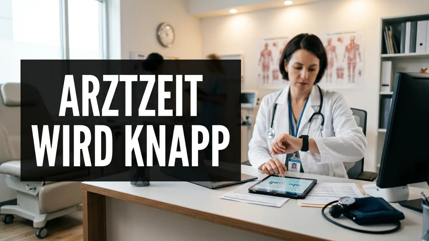 Arztzahlstatistik 2025: Mehr Ärzte, aber weniger Zeit für Patienten