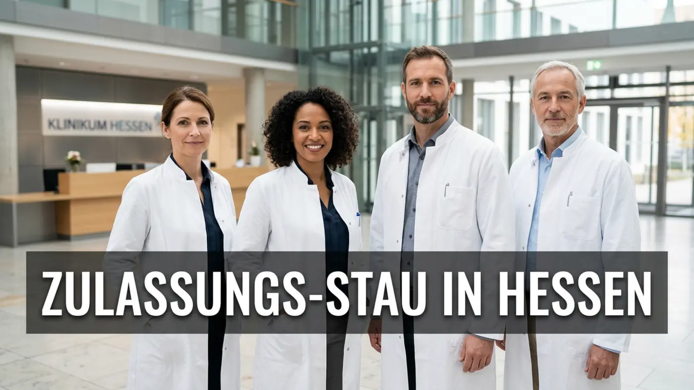 Über 1.200 Ärzte warten in Hessen auf Approbation | PflegeHelfer24