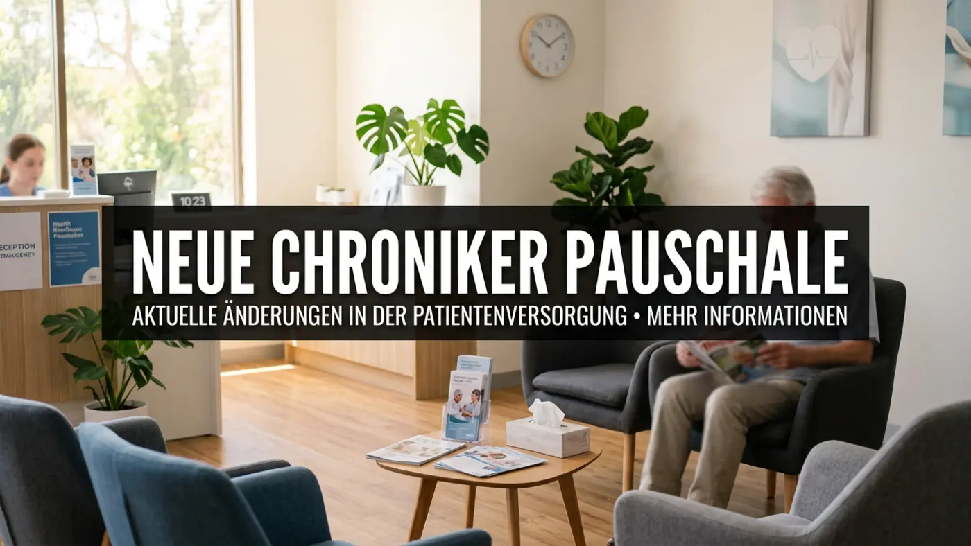 Neue Versorgungspauschale für Chroniker ab Juli 2026 | PflegeHelfer24