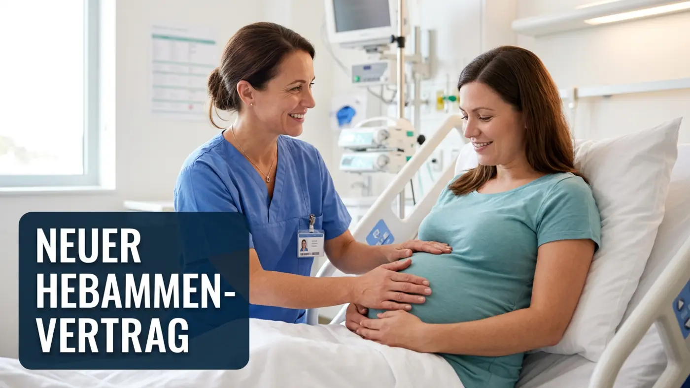Hebammenhilfevertrag 2026: Einigung bringt bessere Vergütung