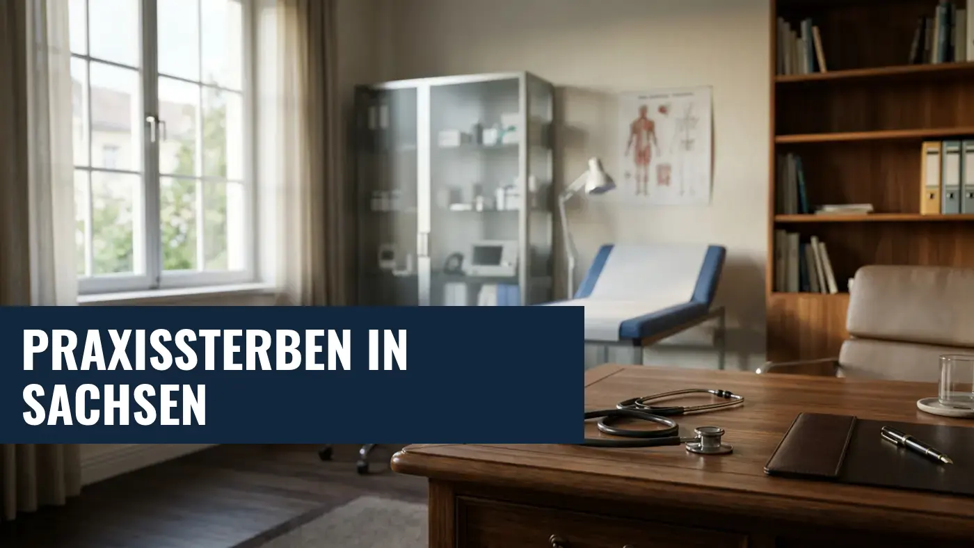 Praxissterben in Sachsen: Zahl der niedergelassenen Ärzte sinkt drastisch