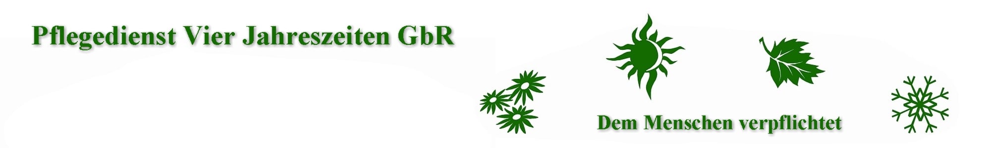 Pflegedienst Vier Jahreszeiten GbR Logo