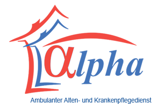 Alten- und Krankenpflegedienst alpha Logo
