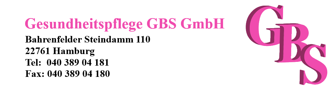 Gesundheitspflege GBS GmbH Logo