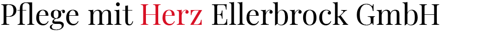 Pflege mit Herz Ellerbrock GmbH Logo