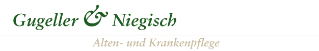 Alten- und Krankenpflege Gugeller & Niegisch Logo