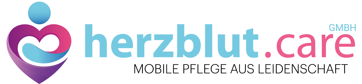 herzblut.care mobile Pflege aus Leidenschaft Inh: Korb Nicole Logo