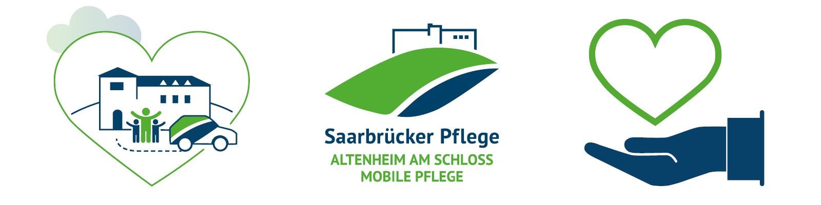 Saarbrücker Pflege gGmbH, mobile Pflege Logo