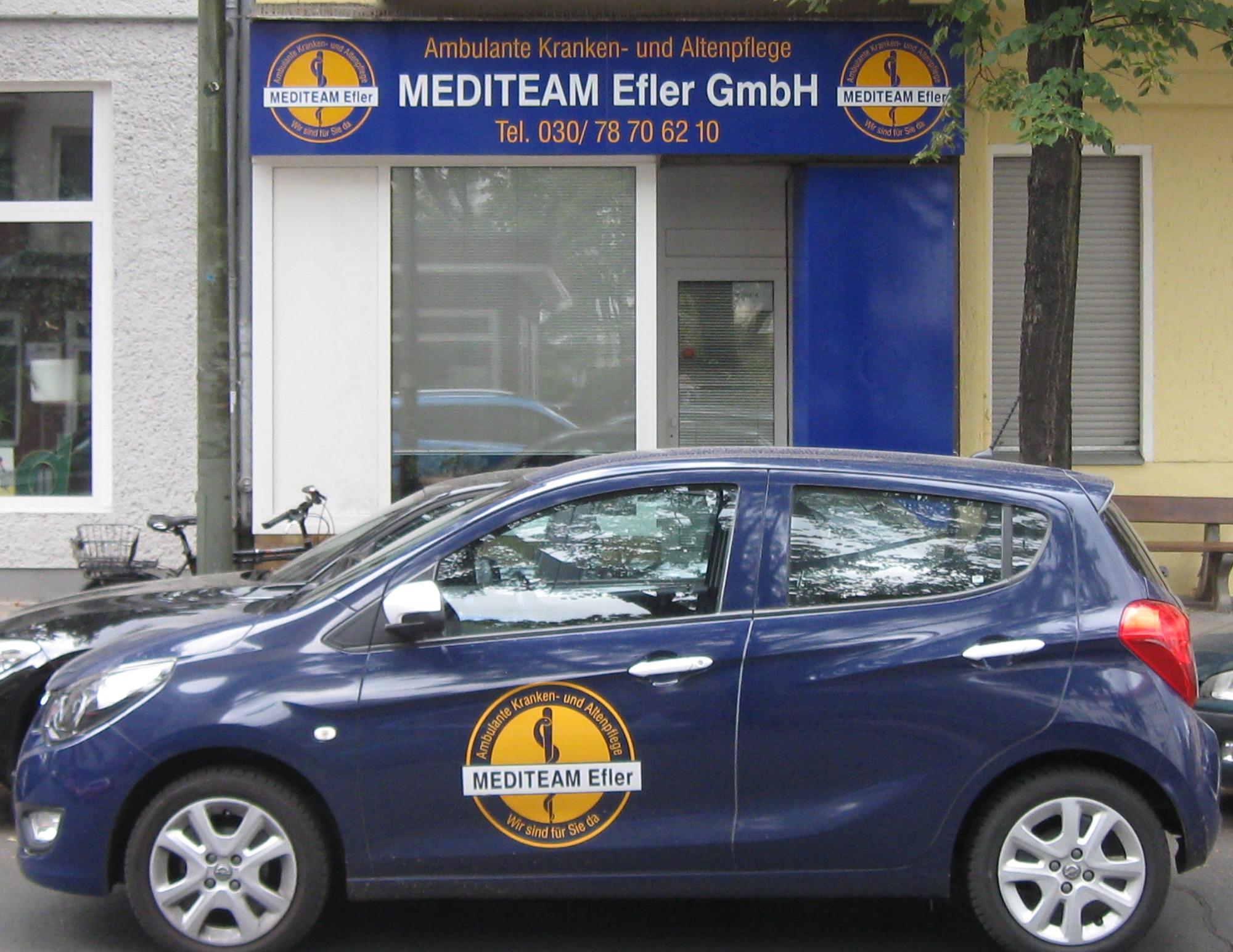 Ambulante Kranken- und Altenpflege MEDITEAM EFLER GmbH Logo