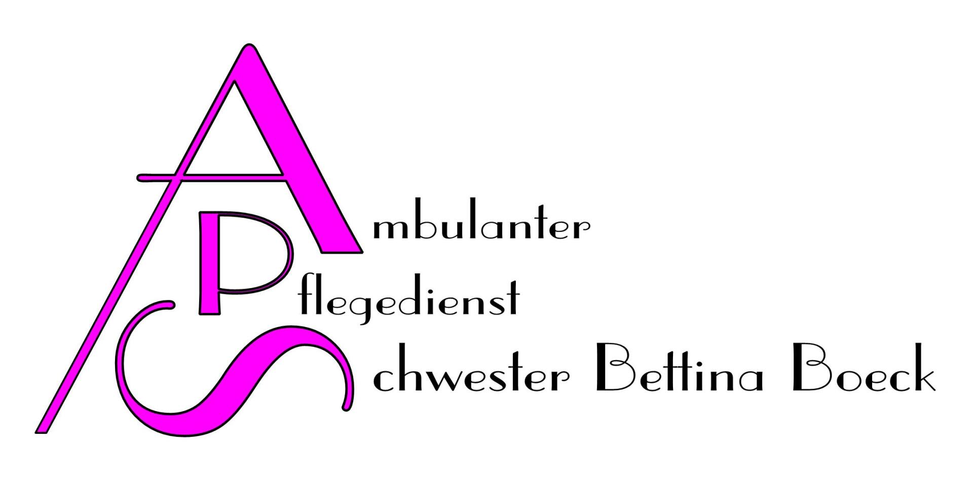 Ambulanter Pflegedienst Schwester Bettina Boeck Logo
