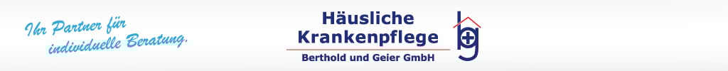 Häusliche Krankenpflege Berthold und Geier GmbH Logo
