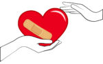 Häusliche Krankenpflege mit Herz Sabrina Müller Logo