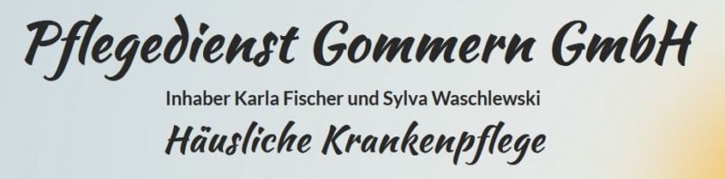 Pflegedienst Gommern GmbH Logo