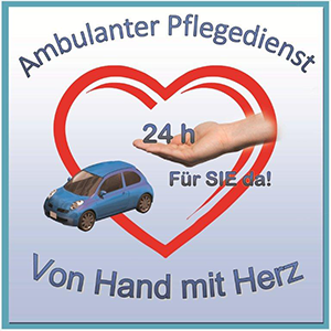 Von Hand mit Herz Ambulanter Pflegedienst Peter Eck Logo